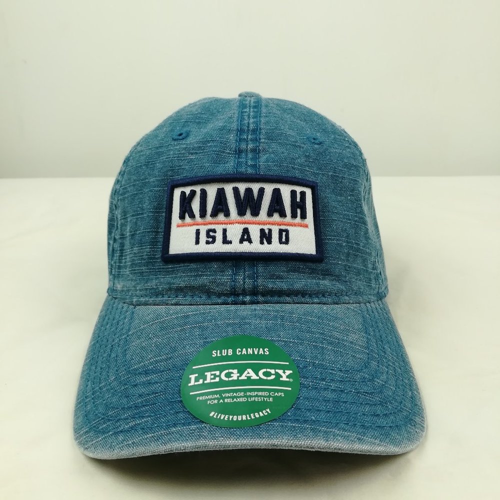 NWT Legacy Kiawah Island Golf Resort Slub Canvas Strapback Hat Cap Adult